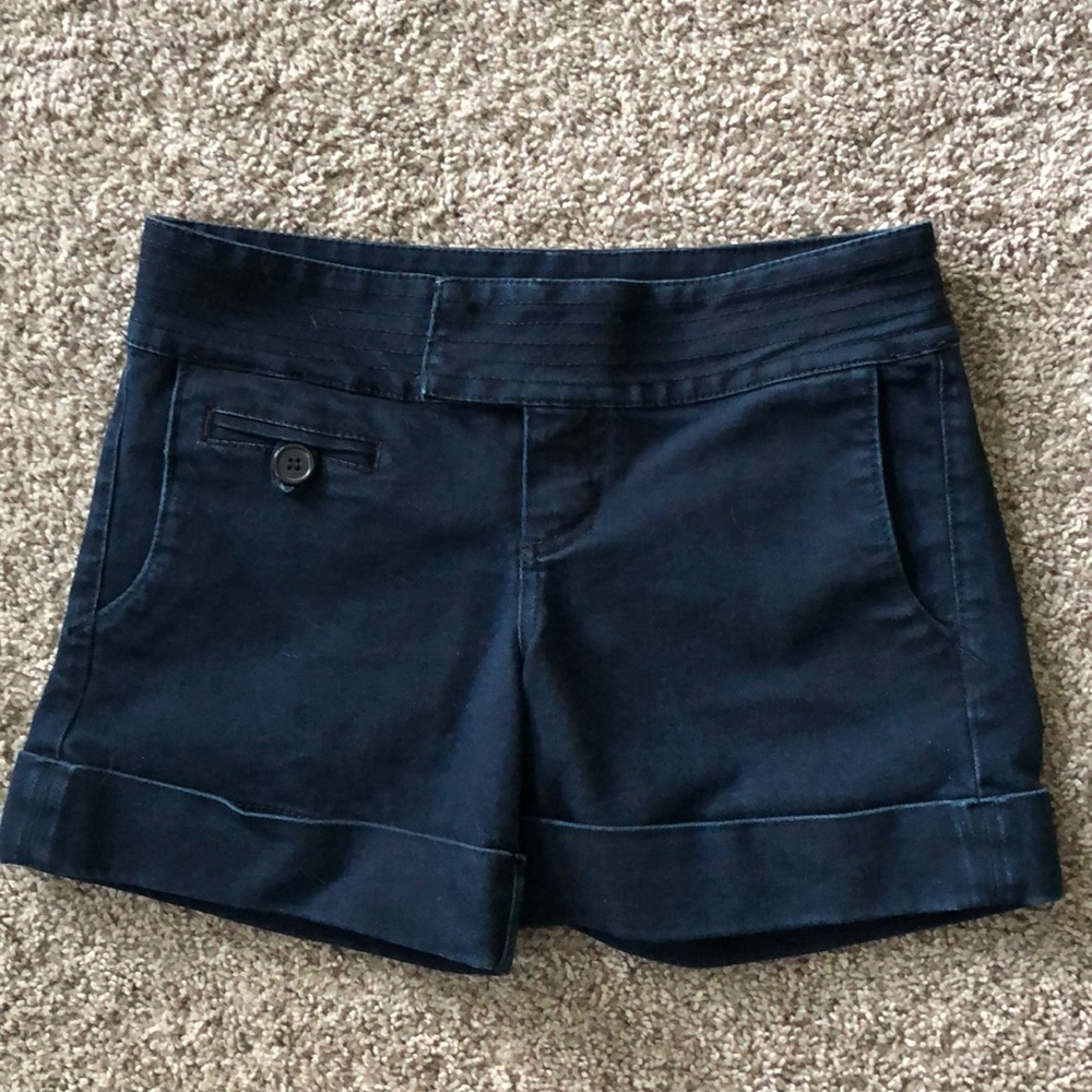 Dark Denim Shorts 26
